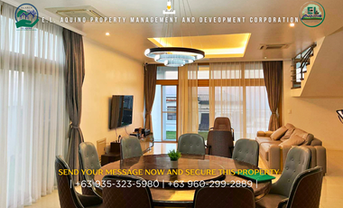 Fully Furnished Two-Storey 4 Bedroom Villa with Garden and Pool For Sale or Rent in Clark Sun Valley, Pampanga