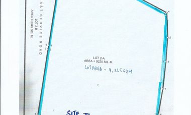 9,225 sqm Lot for Lease in East Service Road, Paranaque