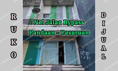DIJUAL / DISEWAKAN RUKO 2 LANTAI PANDAAN PASURUAN JAWA TIMUR