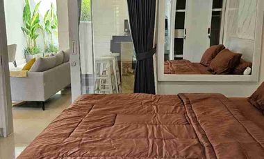 2 bedroom villa Cantik dalung Dekat Canggu fully furnished strategis sewa tahunan view sungai