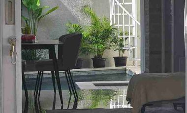 2 bedroom villa Cantik dalung Dekat Canggu fully furnished strategis sewa tahunan view sungai