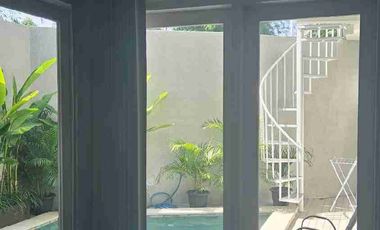 2 bedroom villa Cantik dalung Dekat Canggu fully furnished strategis sewa tahunan view sungai