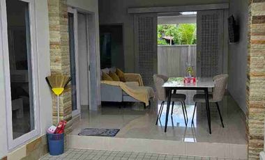 2 bedroom villa Cantik dalung Dekat Canggu fully furnished strategis sewa tahunan view sungai