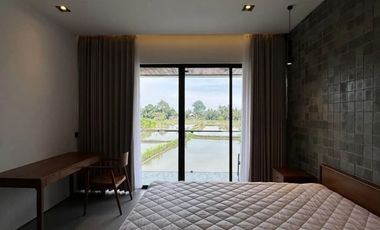 villa baru di Ubud, view sawah, sudah ada ijin SLF,lokasi strategis