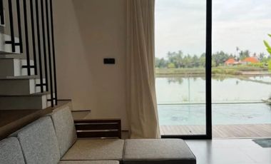 villa baru di Ubud, view sawah, sudah ada ijin SLF,lokasi strategis