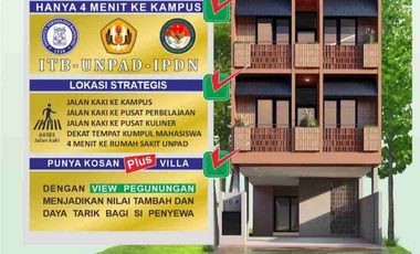 Investasi Apartemen Kost Mahasiswa ITB Unpad Jatinangor Income Ratusan Juta per tahun