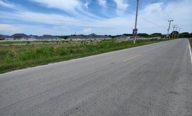 1-0-78.9 Rai | Main Road Corner Home Plot Located Near Hua HIn City Center