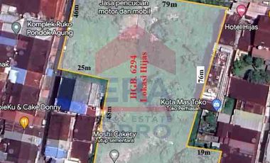 Tanah luas strategis siap bangun kota Pontianak, Jl. Hijas