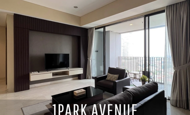 Apartemen 1Park Avenue Tower King Middle Floor View SCBD Fully Furnished Siap Huni