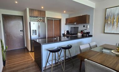 Departamento moderno, 2 recámaras, amueblado, Be Grand Alto Polanco, Anáhuac I Sección, Miguel Hidalgo, Cdmx