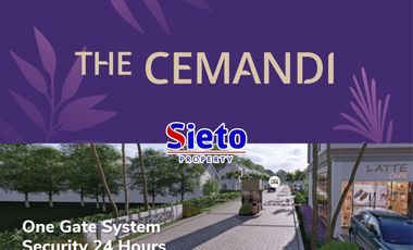 RUMAH THE CEMANDI SIDOARJO  Hunian Stylish & Nyaman untuk Keluarga Muda, New Type Aster 1 Lantai Cicilan hanya 1,9 juta/bulan