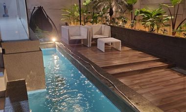 rumah mewah golf island pik ,fully furnish interior, uk:10x25m2 disewakan !!!