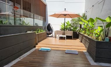 rumah mewah golf island pik ,fully furnish interior, uk:10x25m2 disewakan !!!