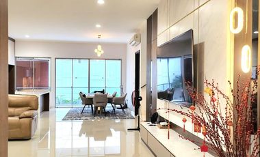 rumah mewah golf island pik ,fully furnish interior, uk:10x25m2 disewakan !!!