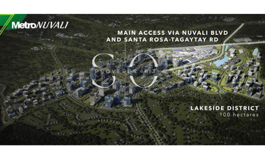 Metro Nuvali CBD Commercial Lot for Sale Sta. Rosa Laguna