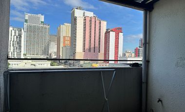 For Sale Semi Furnished Studio Unit with Balcony in Vista Taft Residences Malate Manila