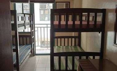 For Sale Semi Furnished Studio Unit with Balcony in Crown Tower University Belt Sampaloc Manila