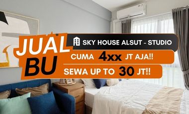 JUAL APARTEMEN SKY HOUSE ALAM SUTERA STUDIO FULL FURNISHED DEKAT BINUS