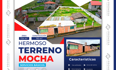 Casa en VENTA en MOCHA - Juan H. Almendáriz, Mocha, Ecuador