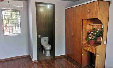 SINGLE ATTACHED HOUSE WITH 2 BEDROOMS AND GATED NOT IN THE SUBDIVISION.