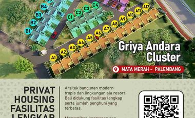 Dijual rumah type 70 di Griya Andara - Mata Merah