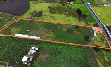 Terreno en venta 8.600 m² + Casa 140 m² en Pinguilí | Inversión, Plusvalía y Desarrollo – Tungurahua