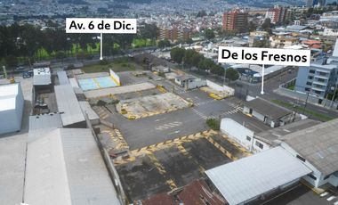 ARRIENDO LOTE CON CONSTRUCCIONES EN LA SEIS DE DICIEMBRE Y FRESNOS AL NORTE DE QUITO CERCA AL SANTA MARIA SOLCA CUARTEL RUMIÑAHUI