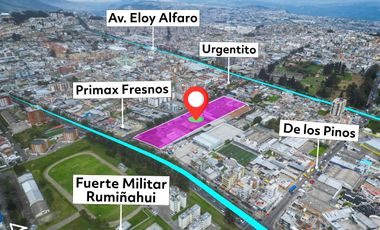 ARRIENDO LOTE CON CONSTRUCCIONES EN LA SEIS DE DICIEMBRE Y FRESNOS AL NORTE DE QUITO CERCA AL SANTA MARIA SOLCA CUARTEL RUMIÑAHUI