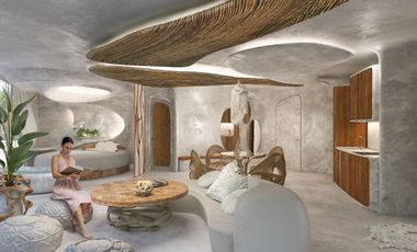 Moderno 50 m² en Azulik Residences | Arquitectura Orgánica