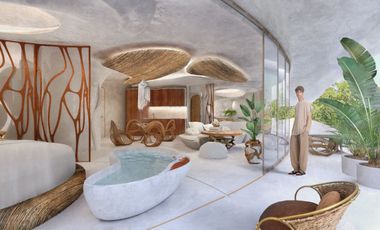 Moderno 50 m² en Azulik Residences | Arquitectura Orgánica