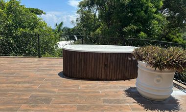 Ocean-View Villa for Sale in Playacar Phase 1 – Steps from the Beach, Multi-Level Home with Rooftop Terrace