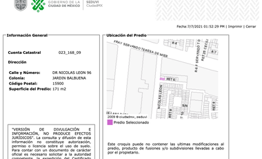 CASA EN REMATE EN NICOLÁS LEÓN 96 EN JARDÍN BALBUENA, VENUSTIANO CARRANZA CDMX