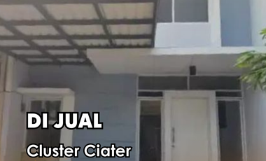 Dijual Rumah Cluster Ciater - Bsd 2+1 Kt + 2 Km 2 Lantai
