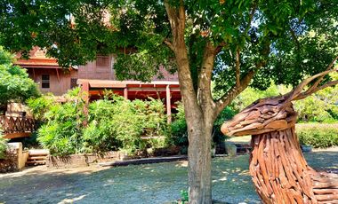 Traditional Thai-style house for rent by the Chao Phraya River, Mueang District, Ayutthaya.