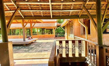 Traditional Thai-style house for rent by the Chao Phraya River, Mueang District, Ayutthaya.