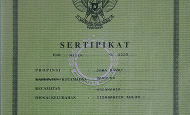 Dijual murah Rumah di Cisaranten Kulon, Bandung