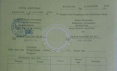 Dijual murah Rumah di Cisaranten Kulon, Bandung