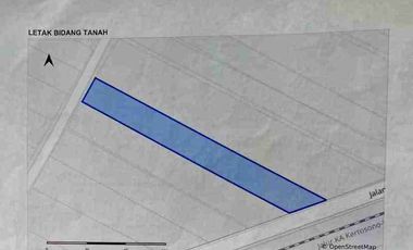 jual murah tanah bagus untuk usaha pabrik ,gudang ,kantor ,toko galangan  d kota Jombang