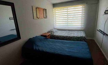 ARRIENDO DEPARTAMENTO AMOBLADO Y EQUIPADO EN PRIMER PISO, PLANTA BAJA DE BLOCK. ESTACIONAMIENTO PRIVADO EN ANTEJARDÍN CERCADO.
DISPONE DE 2 AMPLIAS HABITACIONES, 5 CAMAS, 1 BAÑO, LIVING COMEDOR, COCINA EQUIPADA, TV CABLE Y WIFI.
UBICACIÓN EN CALLE SANTA BLANCA, A 2 CUADRAS DE LA AVENIDA O'HIGGINS.
ESPECIAL A EMPRESAS. CONTAMOS CON FACTURA.
DISPONIBILIDAD DE ARRIENDO DIARIO SEMANAL Y MENSUAL.
CONTACTOS WHATSAPP Y LLAMADAS;
➕5️⃣6️⃣9️⃣8️⃣6️⃣7️⃣6️⃣4️⃣6️⃣4️⃣5️⃣