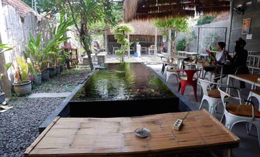 jual tanah + bangunan kaffe d kota Jombang