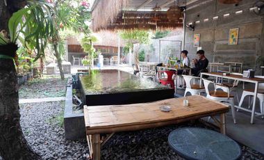 jual tanah + bangunan kaffe d kota Jombang