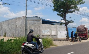 Dijual Cepat Gudang Zona Industri Lokasi Daleman,Klaten Luas 3264m2