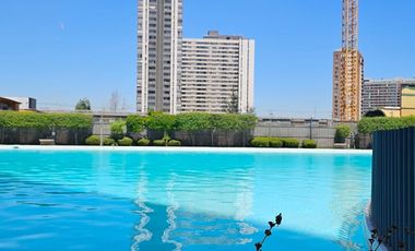 Arriendo Departamento en Macul QUILIN 123 metro Carlos Valdovinos 1 habitacion 1 baño