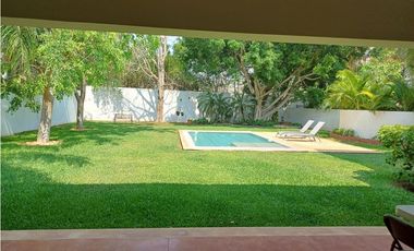 CASA EN VENTA EN MERIDA F-2177, 3 REC. CLUB DE GOLF LA CEIBA  $12,990,000