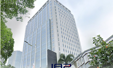 Office for Lease at Plaza Oleos 91.46 Sqm Fully Furnished Near TransJakarta