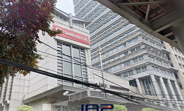 Sewa Kantor Graha CIMB 161,49Sqm Furnished Area Strategis