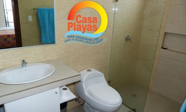 Casa con Piscina de Venta en Playas en Ciudadela Cerrada con Salida Al Mar