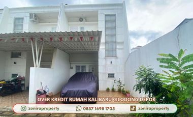 Rumah 2 Lantai Over Kredit 98 JT dekat GDC Depok di Kalibaru Cilodong