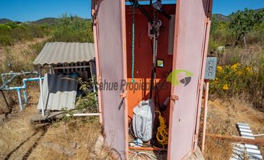 Venta de parcela de 2 has, casa, cabaña, agua de pozo, electricidad y piscina. Las Barrancas, Coquimbo. $160 mm