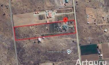 Venta de parcela de 2 has, casa, cabaña, agua de pozo, electricidad y piscina. Las Barrancas, Coquimbo. $160 mm